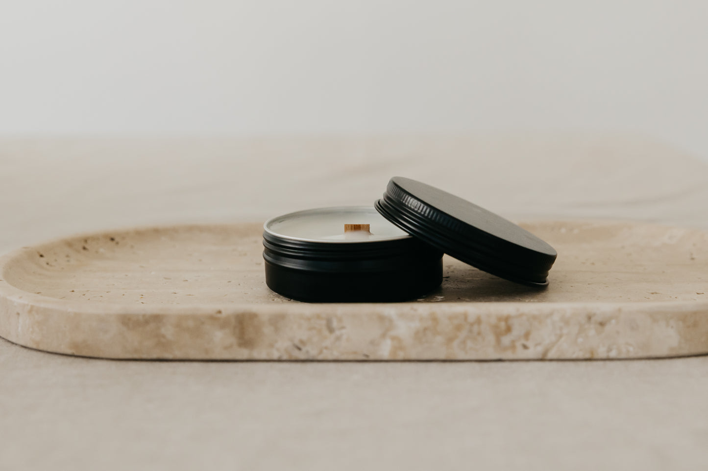 Black Tin Candle - 2oz
