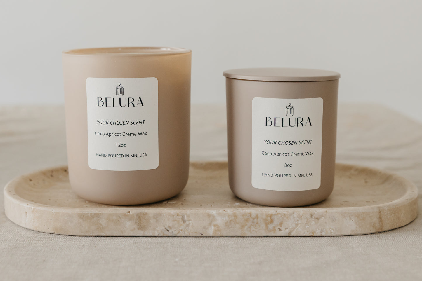 Organic Matte Blush Jar Candles
