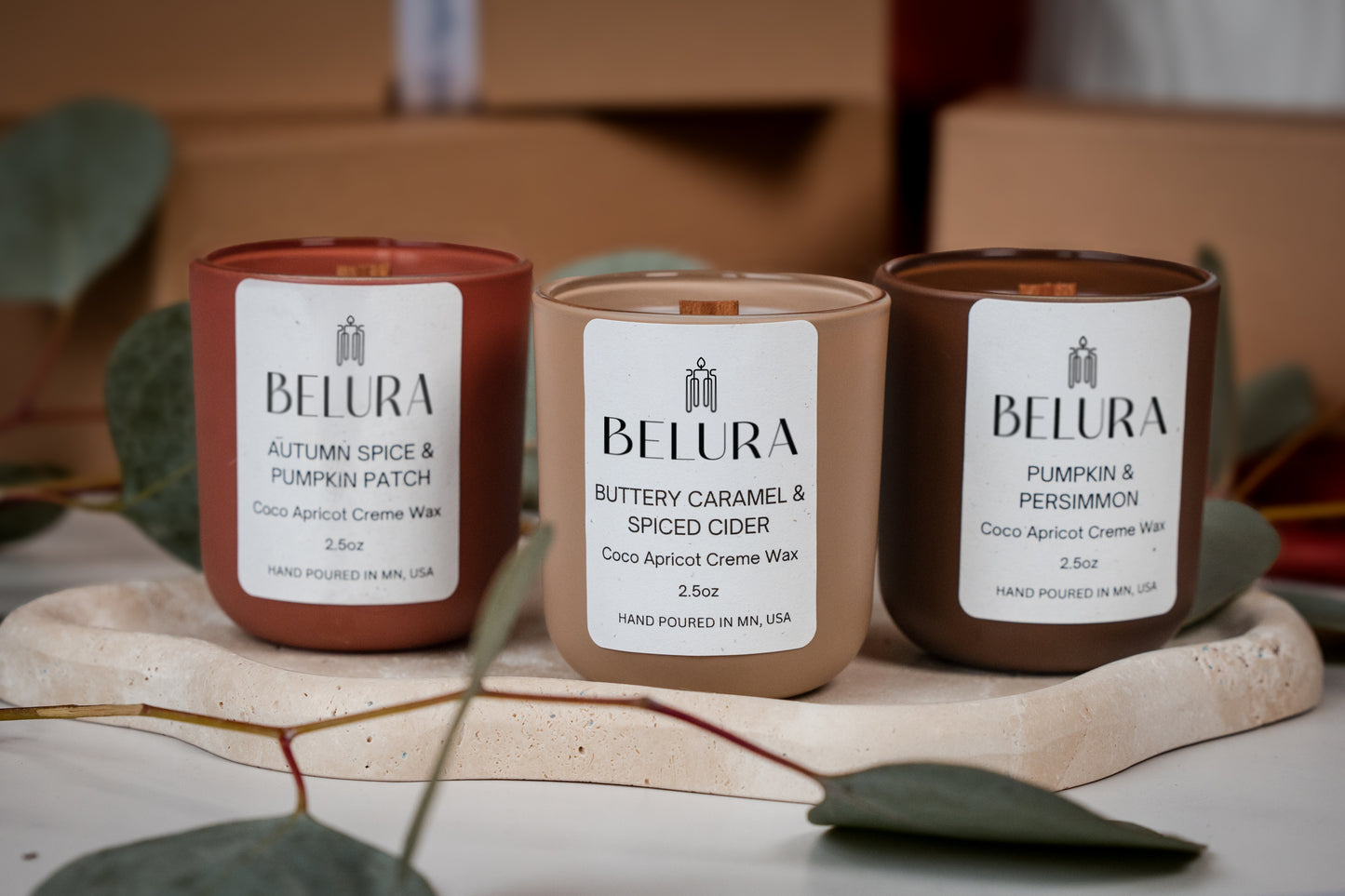 Pumpkin Candle Gift Set