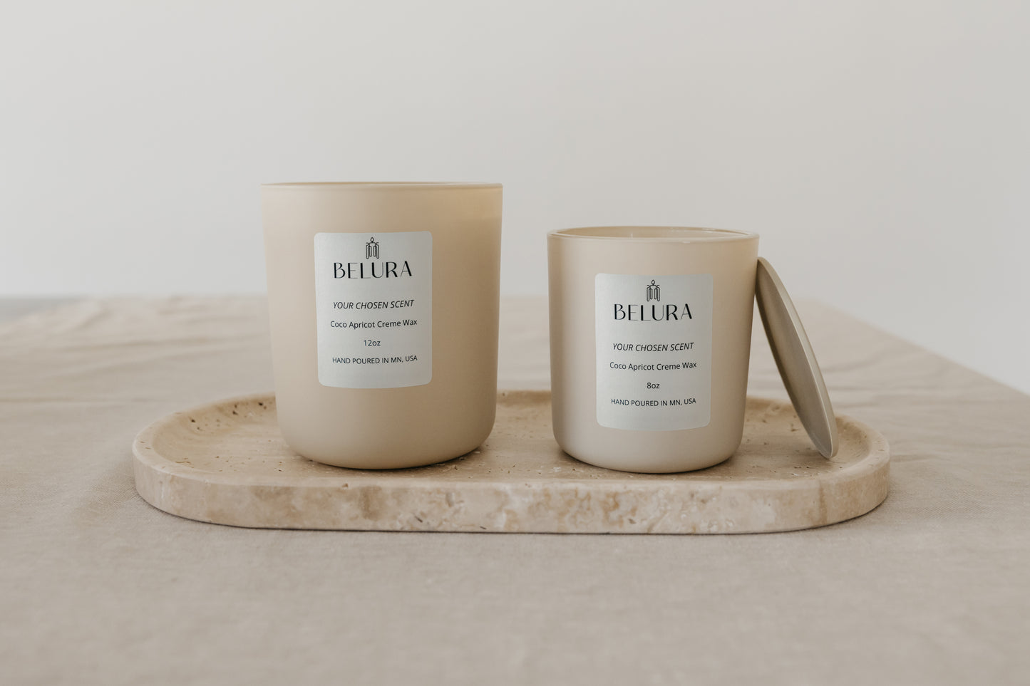 Matte Cream Jar Candle